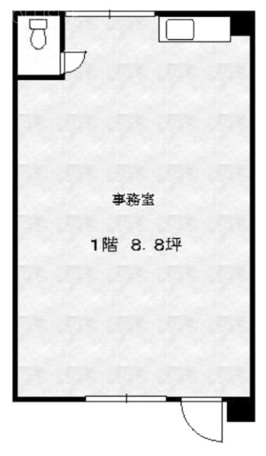 染谷ビル1F 間取り図
