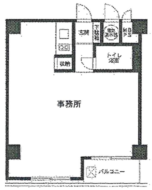 本郷七番館304 間取り図