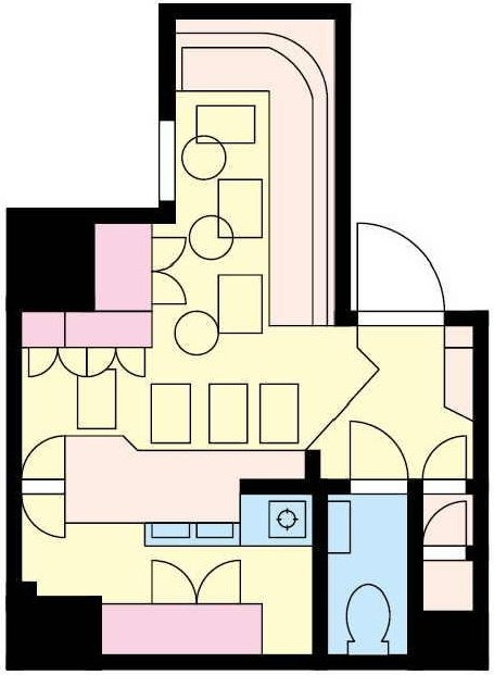 銀座マルシマビルB 間取り図