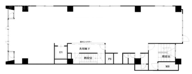田園新宿ビル3F 間取り図