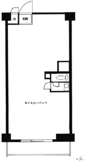ニュー青山ビル102 間取り図
