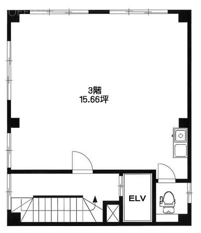 笹井ビル3F 間取り図