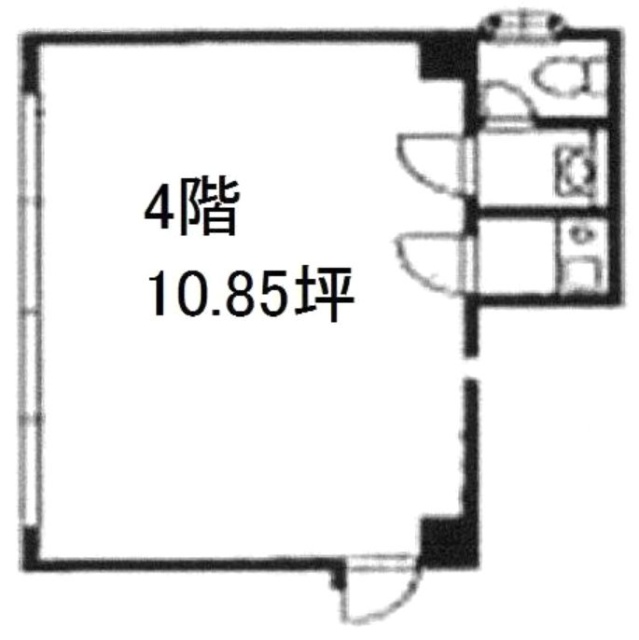 ニュー千代田ビル4F 間取り図