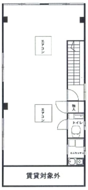 ワタナベビル2F 間取り図