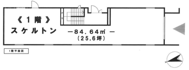 6Wビル1F 間取り図