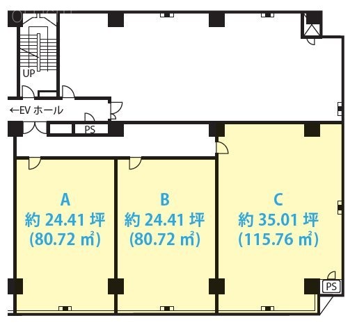 南品川JNビル403B 間取り図