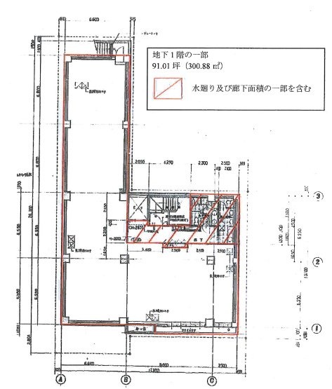 神田TNKビルB1F 間取り図