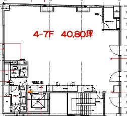 ACN東麻布ビル6F 間取り図