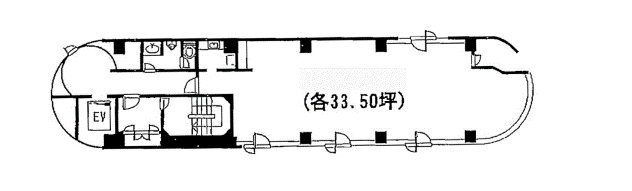 大畠ビル901 間取り図