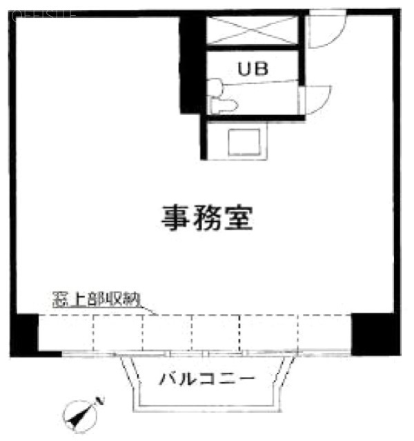 アルベルゴ御茶の水6F 間取り図