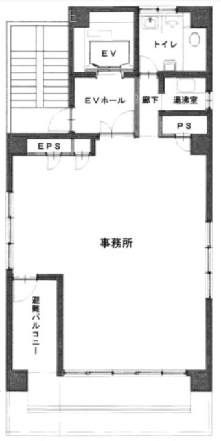 第一ビル5F 間取り図