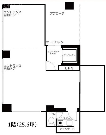 クレスト21ビル1F 間取り図