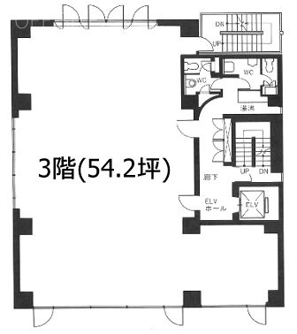 飛翔ビル3F 間取り図