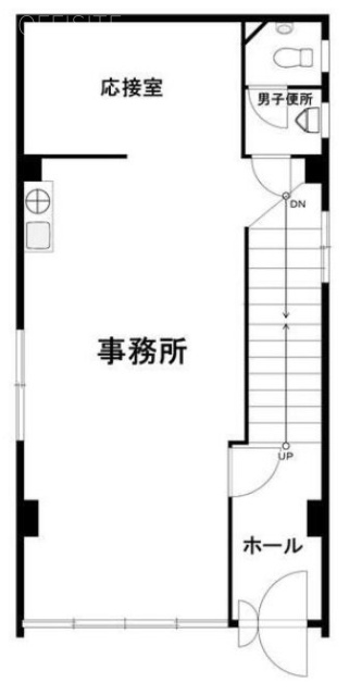 クラ46ビル1F 間取り図