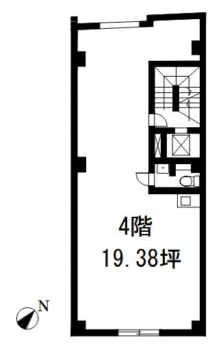 ダイマルビル4F 間取り図