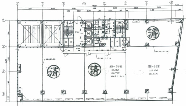 横浜西口KビルB-5 間取り図