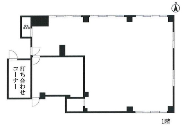 日栄ビル1F 間取り図