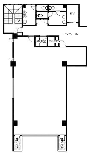 山口建設第2ビル6F 間取り図