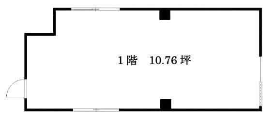 高麗羅ビル1F 間取り図