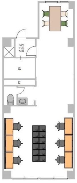 belle四谷5F 間取り図