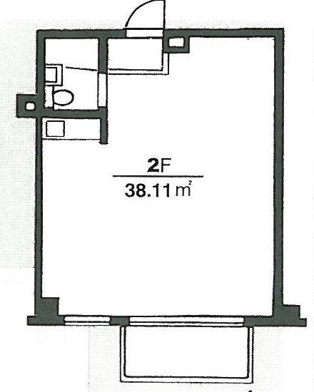 VICOLO南青山ビル2F 間取り図