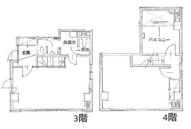 TWINSビル304 間取り図