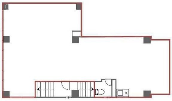 中林ビル2F 間取り図