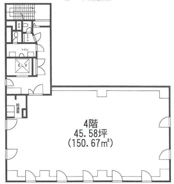 小林第2ビル4F 間取り図