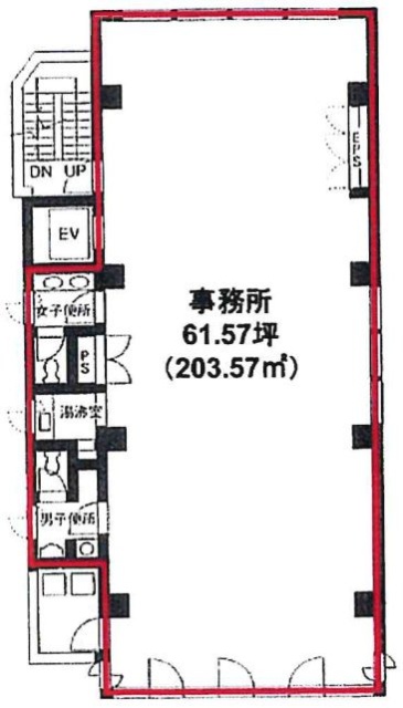 グリュック代官山2F 間取り図