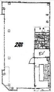 日本橋藤ビル2F 間取り図