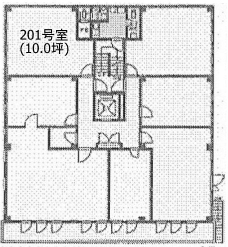 相互新富ビル201 間取り図