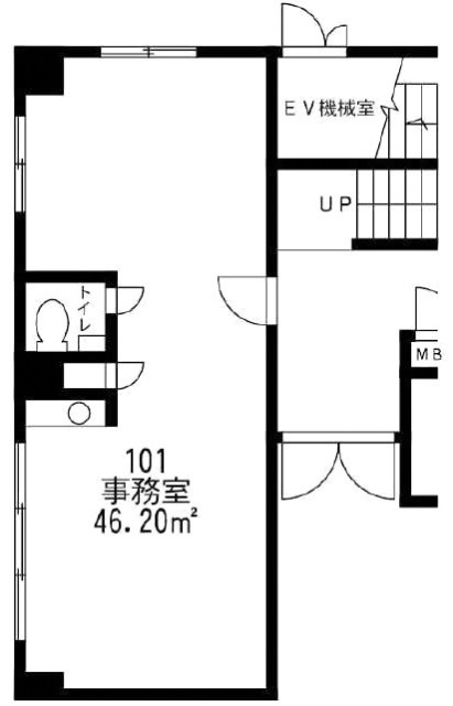 紅葉坂パークハイツビル101 間取り図