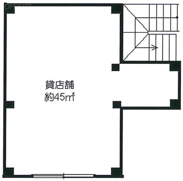 YSⅢビル1F 間取り図