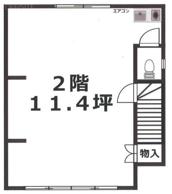 ミセキ貿易ビル2F 間取り図