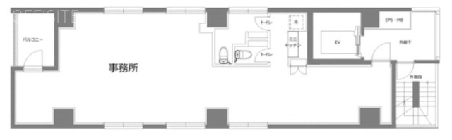 シウダ・ソルビル2F 間取り図