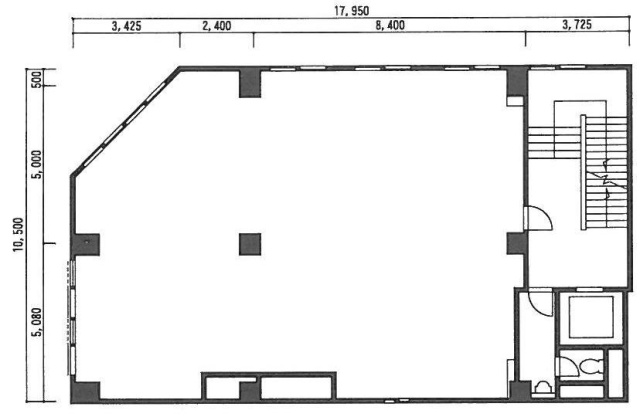 山銀ビル5F 間取り図