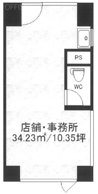 いせかねビル4F 間取り図