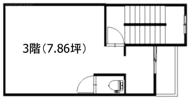 新道玄坂ビル3F 間取り図