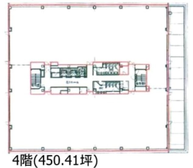 IXINAL門前仲町 (イクシナル門前仲町)4F 間取り図