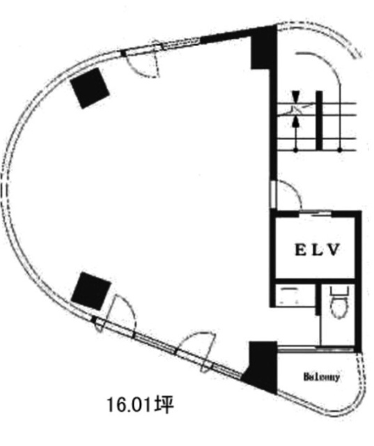 劇団東俳シャトル館3F 間取り図