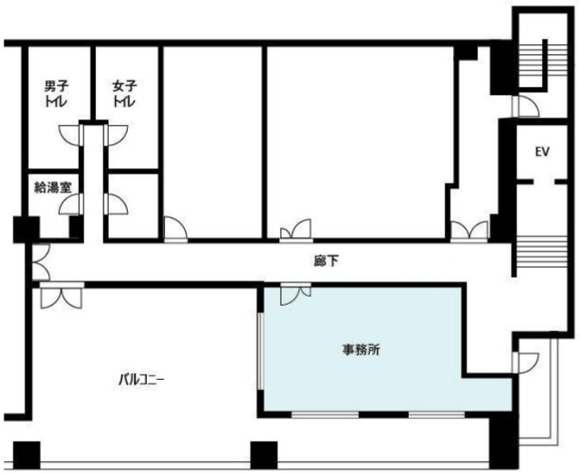 日進運輸本社ビルB 間取り図