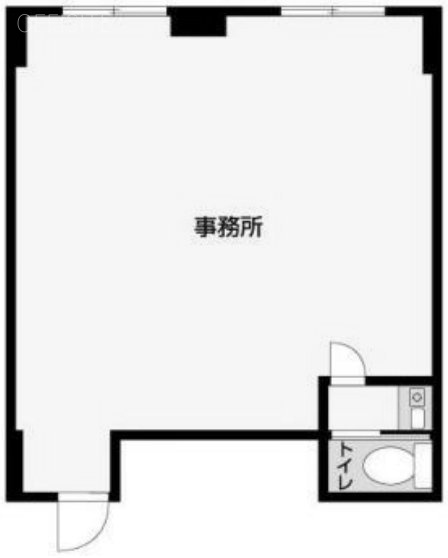 ハレ神南ビル503 間取り図