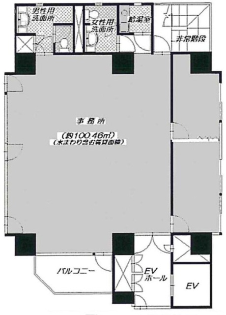 ATビル5F 間取り図