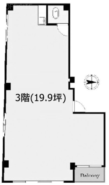 ドーム関口3F 間取り図