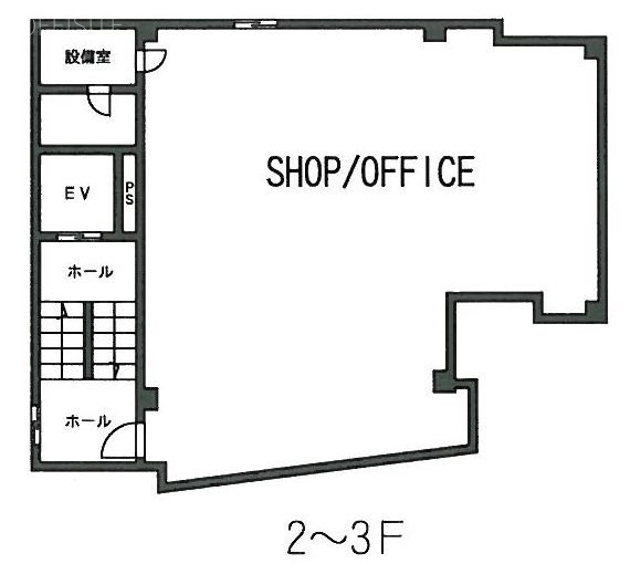 リズム表参道ビル3F 間取り図