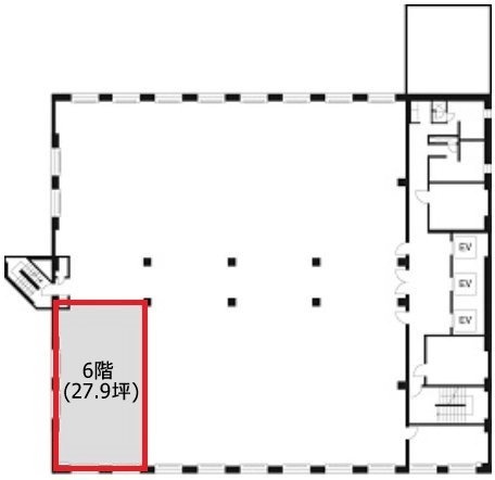 NMF横浜西口ビルD 間取り図