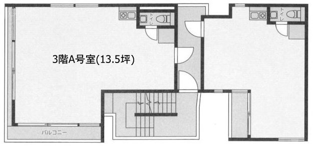 グエル・サカエ北参道3A 間取り図