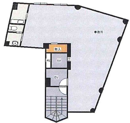 千代田ビル4F 間取り図