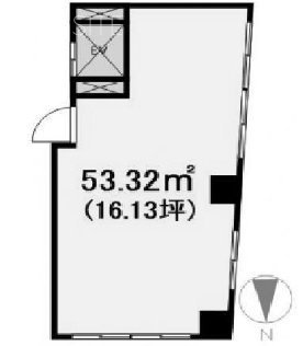 西新宿パレスビル201 間取り図