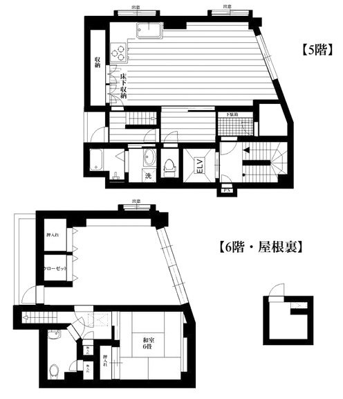 大塚ビル501 間取り図